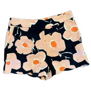 Anthropologie Floral Georgie Scallop Shorts- Size 0